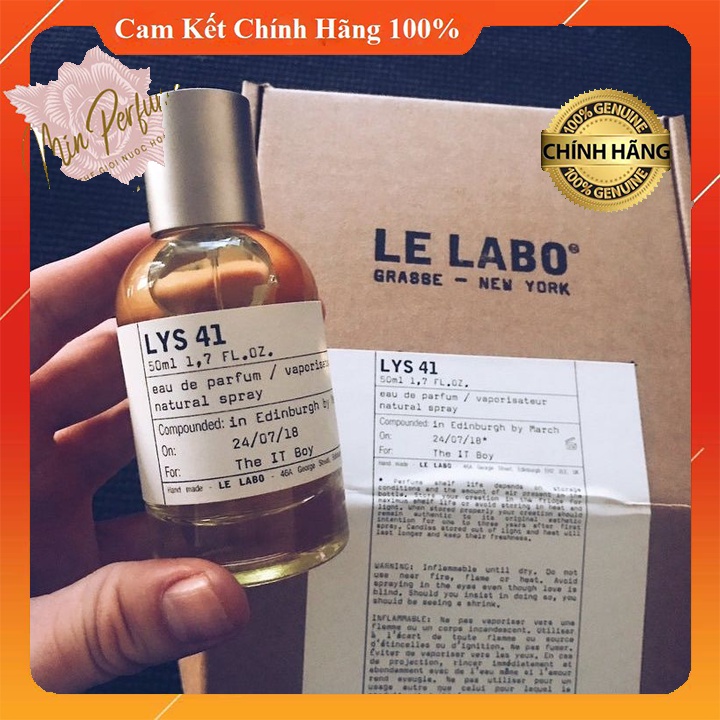 Nước hoa Lelabo lys 41 Aᴜᴛʜ