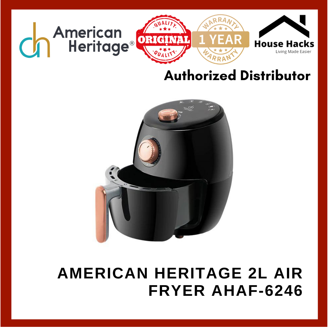 American Heritage 2L Air Fryer AHAF6246 (House Hacks) Lazada PH