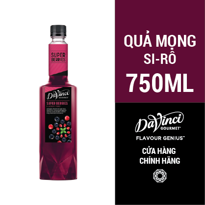 Siro Hương Quả Mọng / Forest Berries Syrup - DaVinci Gourmet (750ml)