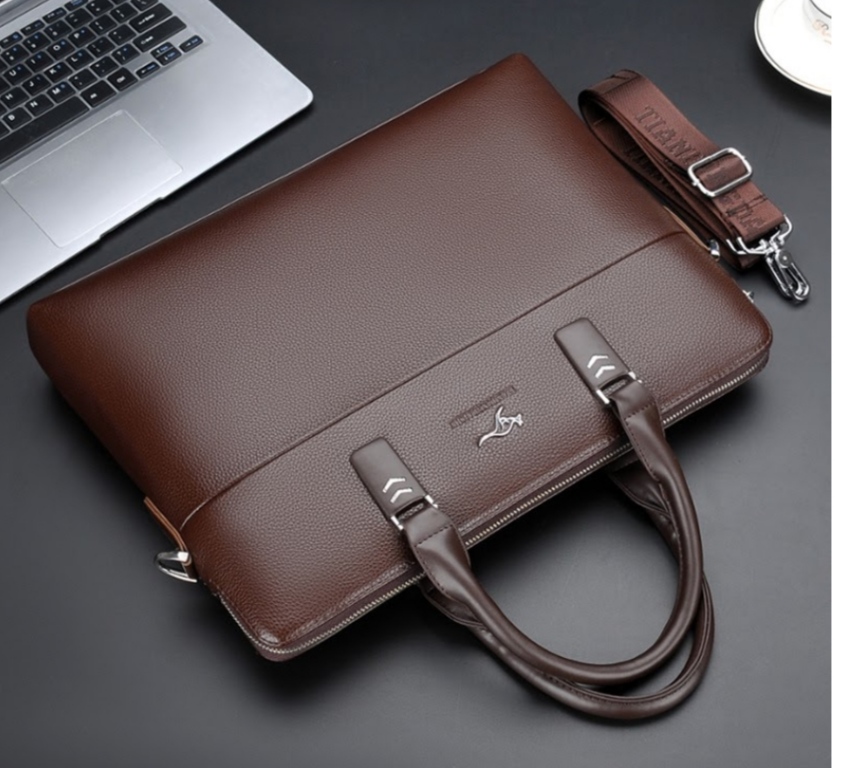 Cặp Công Sở, Laptop Chất Liệu Da Cao Cấp 3M258A