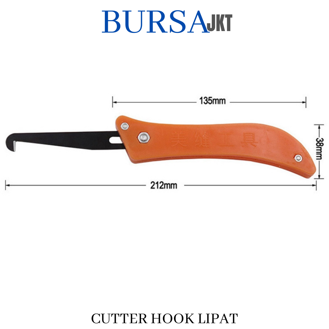 Handle Hook Cutter PISAU KAIT LEPING SPINING HOOK CUTTER LIPAT FOLDING ADJUSTABLE COMPACT ...