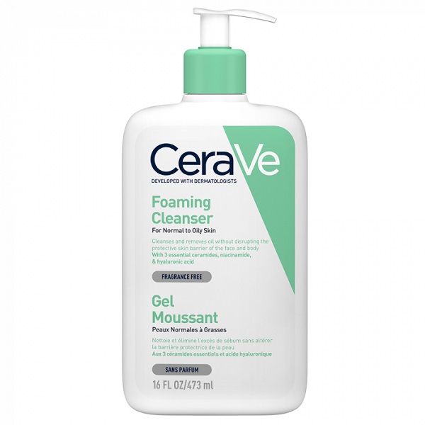 Sữa Rửa Mặt CERAVE Cleanser Da Dầu Da Khô 473ml
