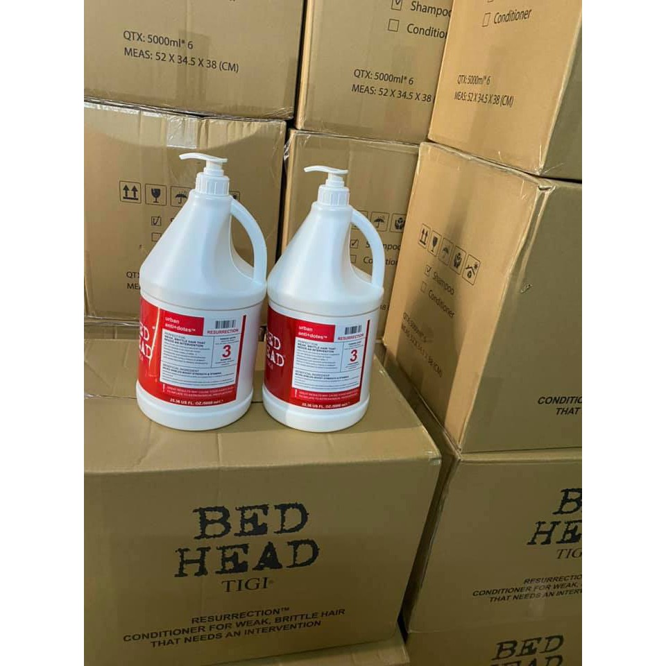 Dầu gội xả can TIGI 5000ml