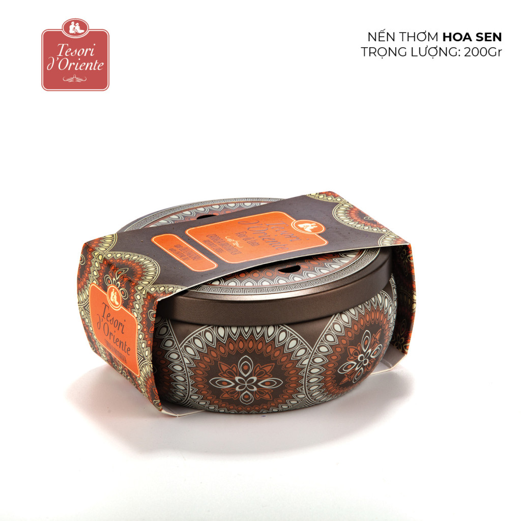 Nến Thơm Tesori D' Oriente Hoa Sen 200g