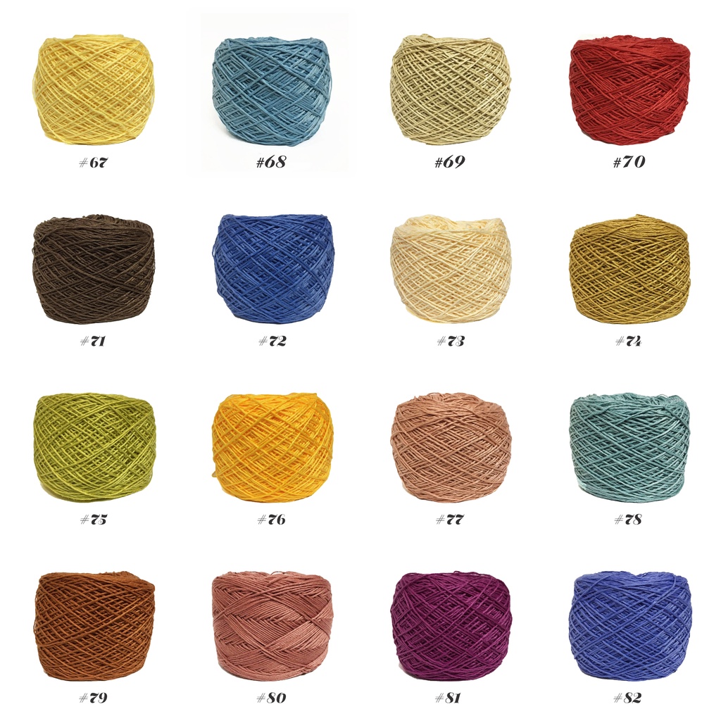 Sợi Cotton Việt Nam 1mm cuộn 100g (Mã 51 đến 102)