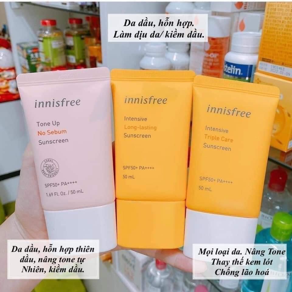 Kem chống nắng Innisfree Hàn Quốc 50ml (date mới)