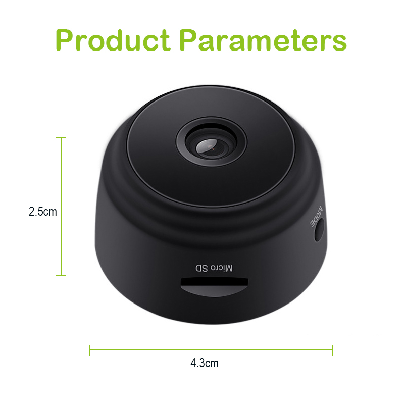 A9 Wireless CCTV Camera Connect to Cellphone WIFI Smart Home IP