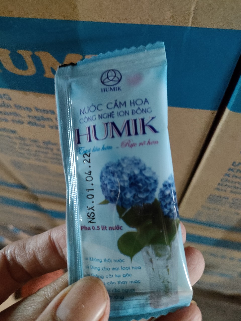 NƯỚC DƯỠNG HOA HUMIK GÓI 5ml