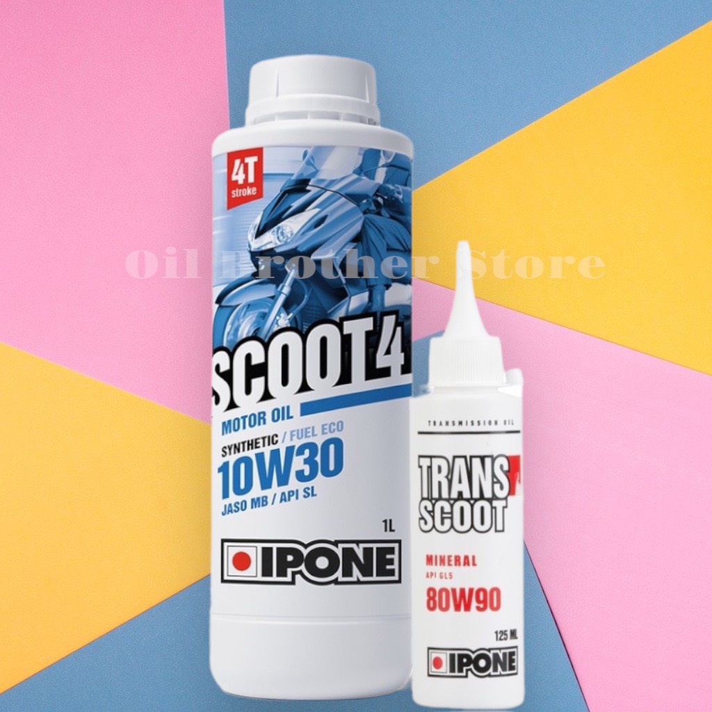 Nhớt tay ga 10w30 IPONE SCOOT 4