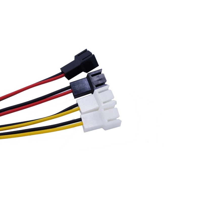 【Shop the Latest Trends】1pcs/lot Computer Cooling Fan Power Cables 4Pin ...