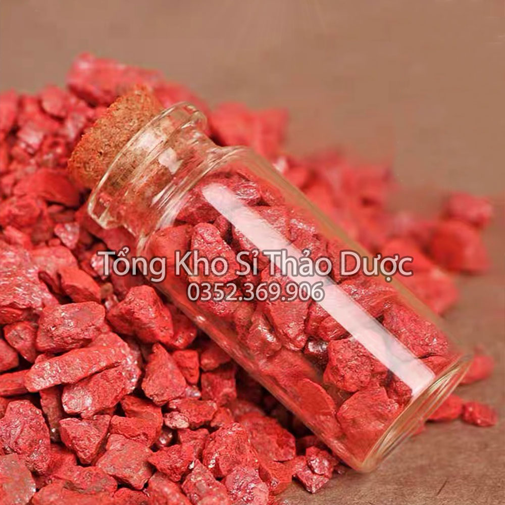 Đá chu sa nguyên chất 1kg (Đan sa, xích đan)