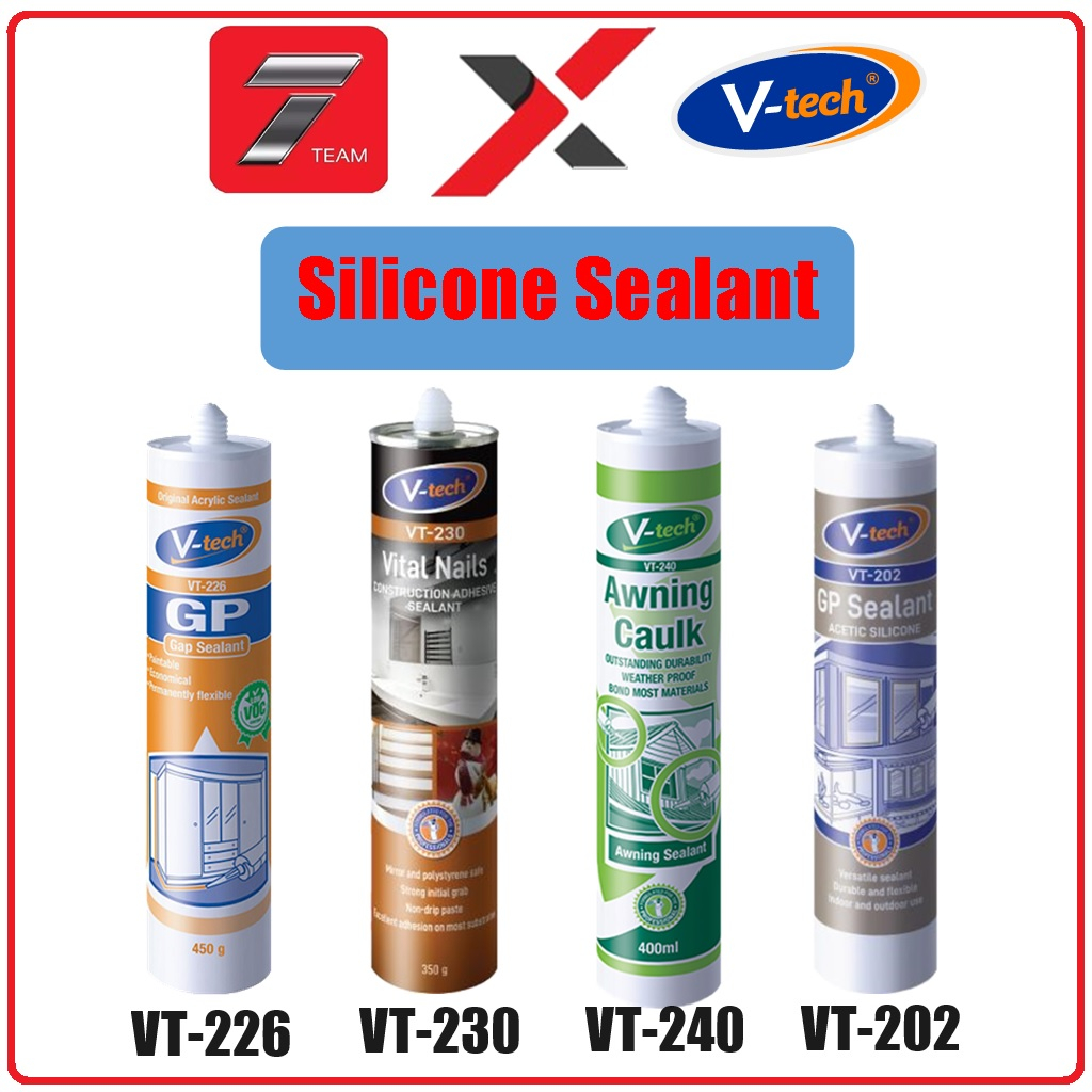 V-Tech Silicone Sealant & Adhesive Sealant