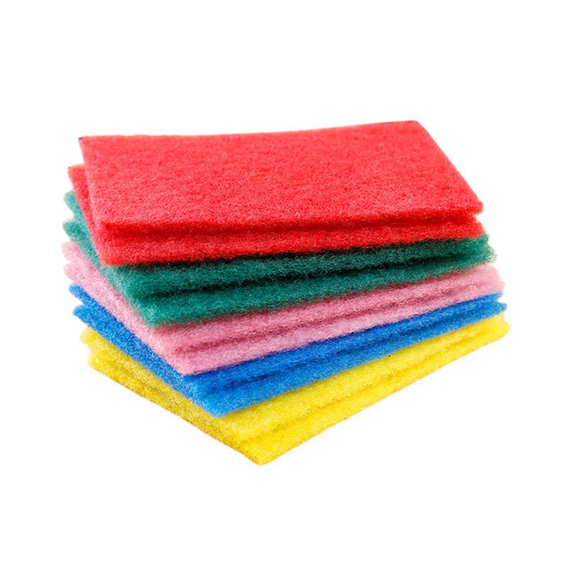 Set 10 miếng rửa chén bọt biển nhiều màu