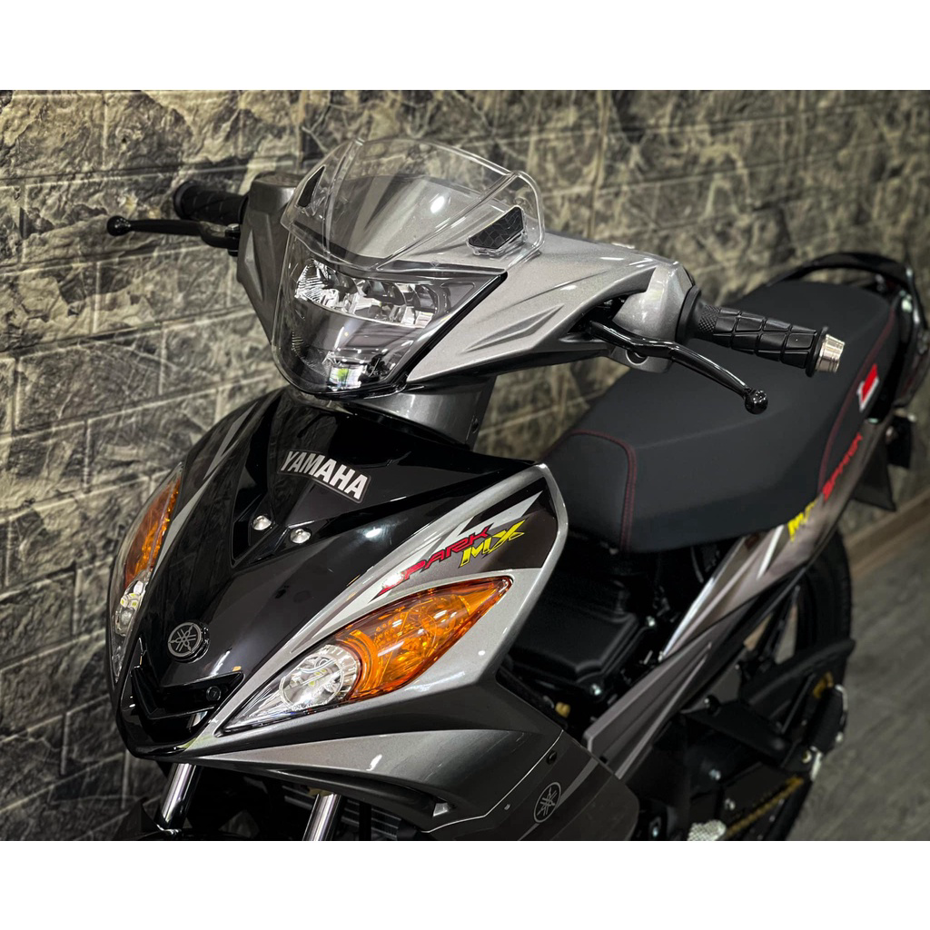 [FreeShip] [] Tem rời Exciter 2010 - Mẫu Spark MX - xám đen