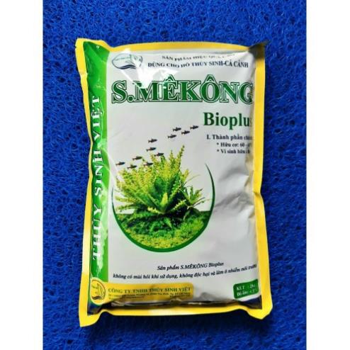 Phân nền thủy sinh S.Mêkông Bioplus cho hồ cá