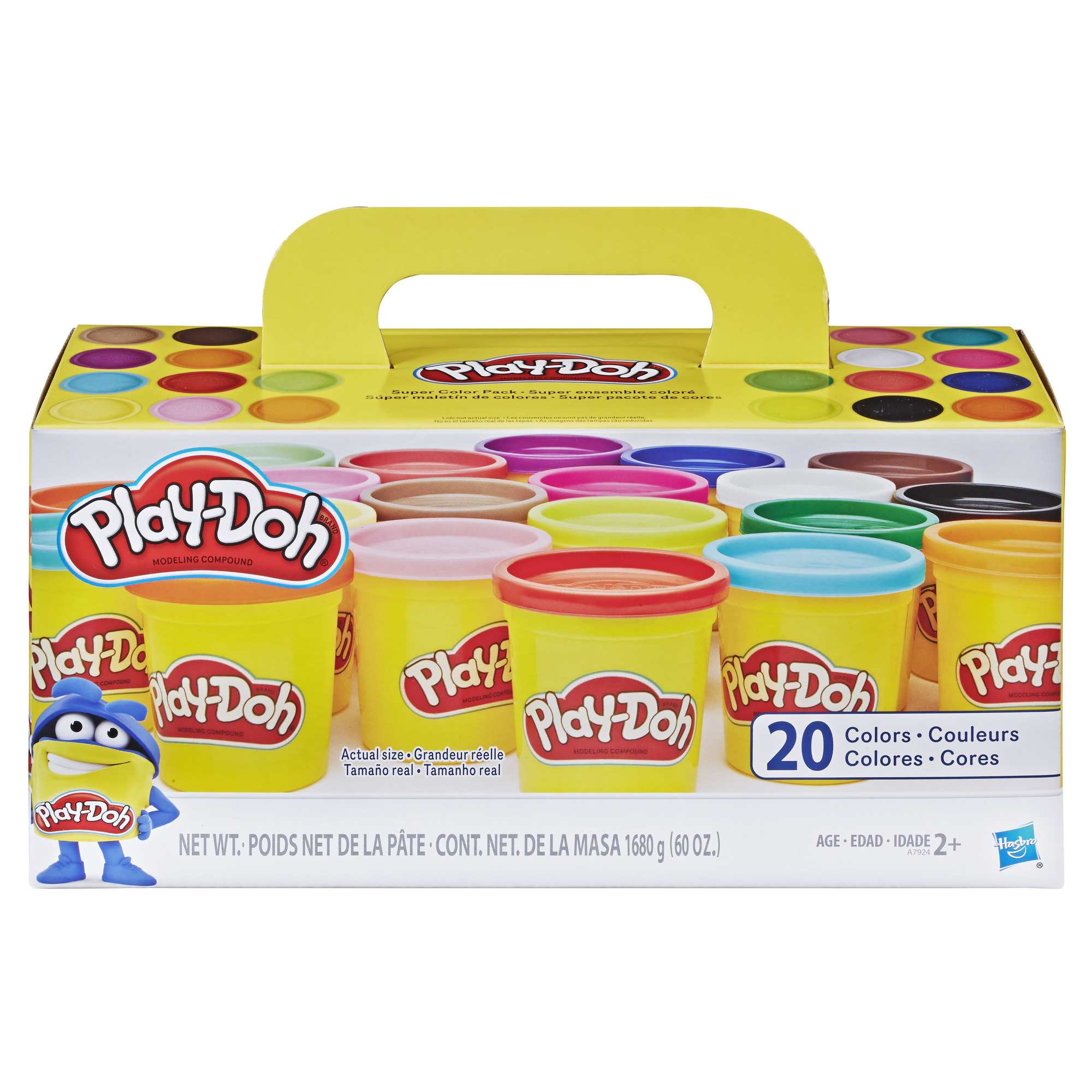 Play-Doh Super Colour Pack of 20 Cans 