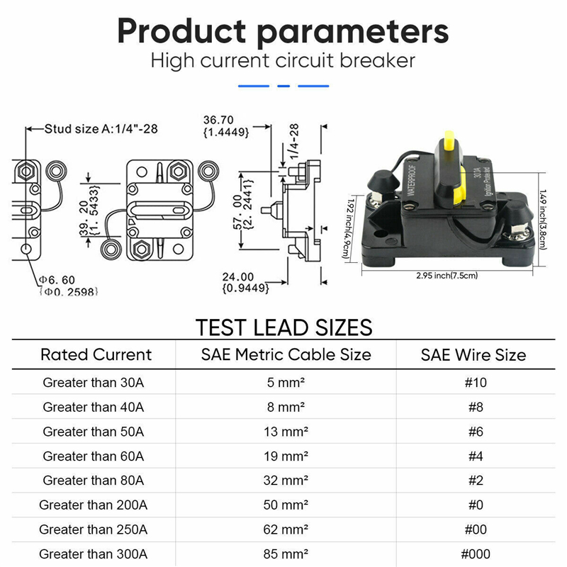12-48V%20DC%20Car%20Boat%20Auto%20Waterproof%20Solar%20System%2030A%2040A%2050A%2060A%2080A%20100A%20120A%20150A%20200A%20250A%20300A%20AMP%20Circuit%20Breaker%20Fuse%20Reset%20-%20Image%207