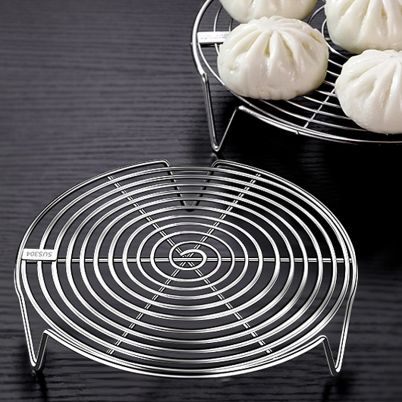 1Pc Stainless Steel Steamer Rack Multifunction Pot Steaming Tray ...