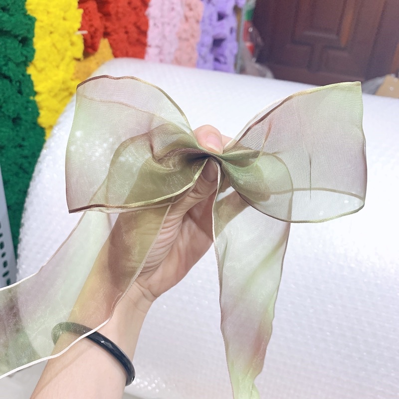 Ruy băng voan loang 6 cm - 6,5cm (ribbon)