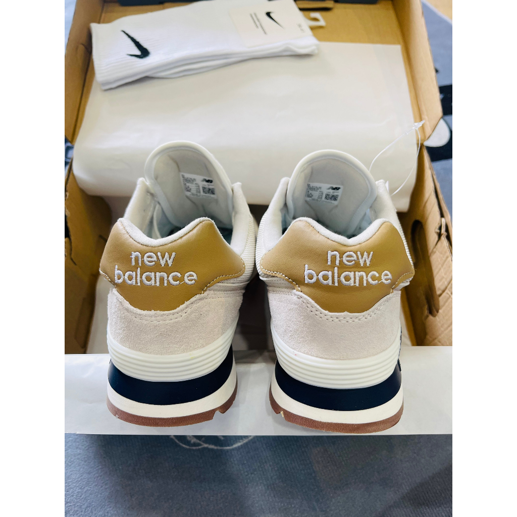 Giày Sneaker NB574 (XÁM XANH) Cao Cấp