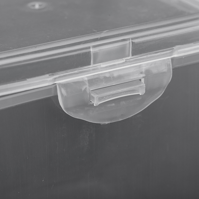 Translucent Storage Box with Lid for Jewelry Stationery Headwear Rectangular Collection Case Multipurpose Home Organizer Box MENGYU. 