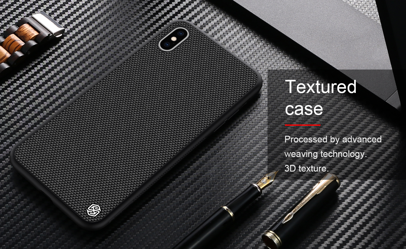 Ốp lưng iPhone Xs Nillkin Textured