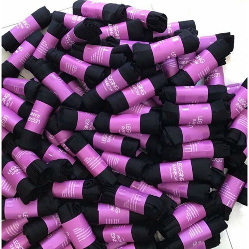 Quần Legging Đùi Cuộn Tím Siêu Hot