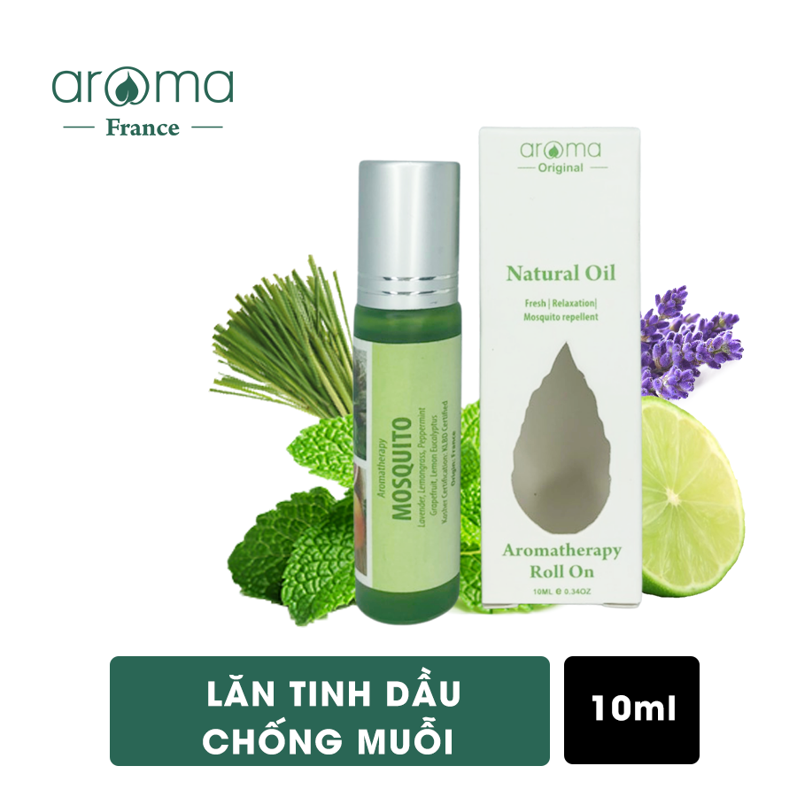Dầu Lăn tinh dầu Chống muỗi - Mosquito Roll On