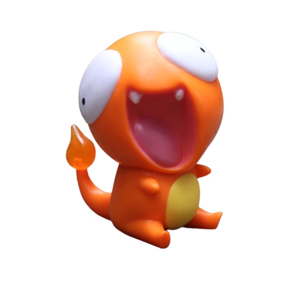 DYJJD Figure Toys Big Eye Pikachu Action Figures Model Toy Big Eye Pikachu Animal Pikachu Model Toy Figure Toys Q Version Pikachu Collectible Model Kids Children Toys