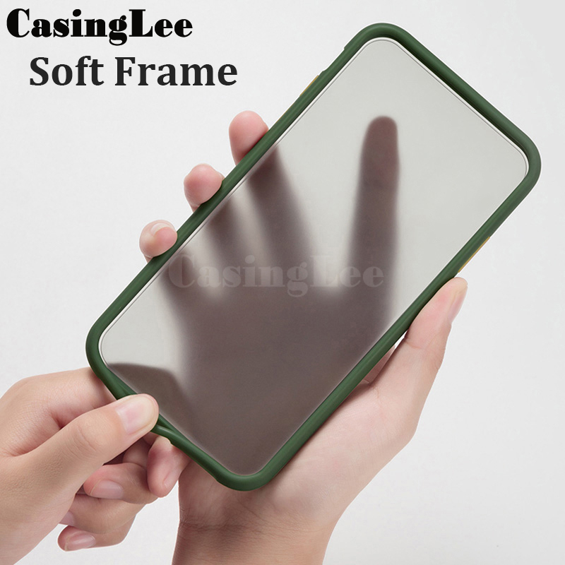 For Xiaomi Poco C75 Case Shockproof Scrub Matte Transparent Soft edge Silicone Frame Hard Clear For Xiaomi Xiaomi Poco C75 Back cover Phone Cases.