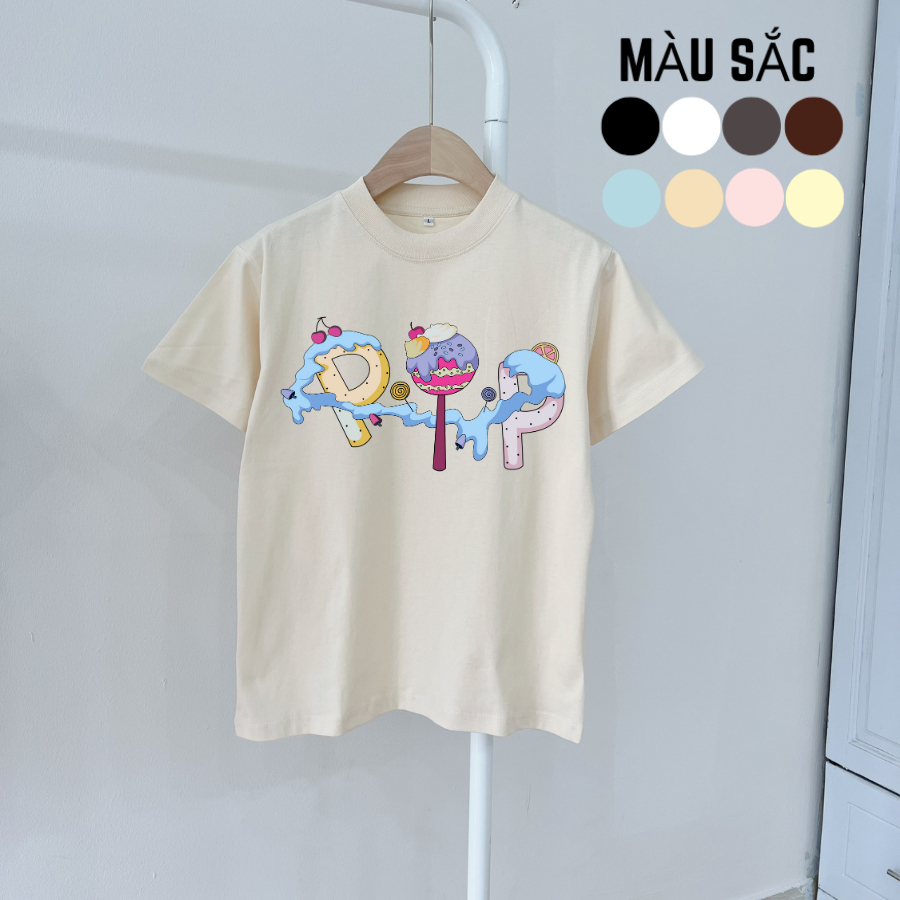 ÁO THUN BABY TEE in PP FORM ÔM có size chất vải Coton