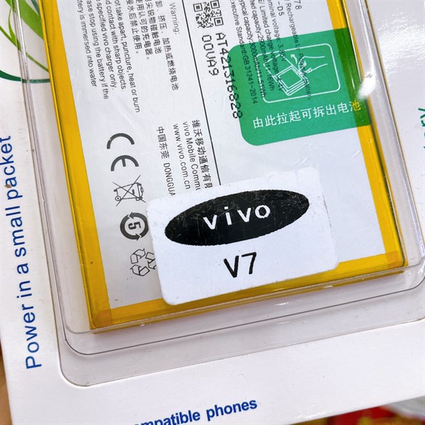 [ ẢNH THẬT ] Pin Vivo V7 / B-D5 hàng như hình