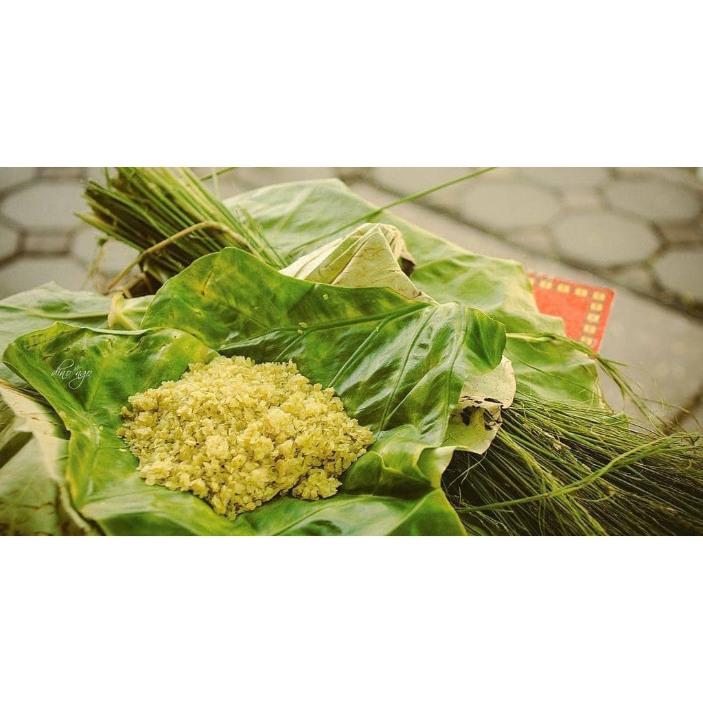 Cốm non làng vòng sấy khô - túi 1kg - bếp chè thái