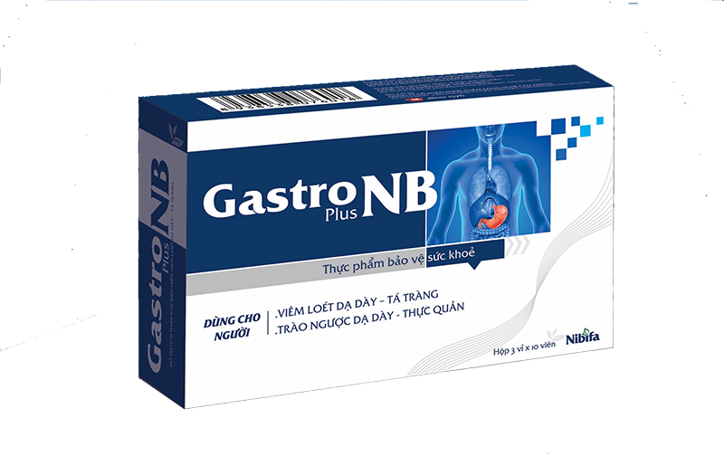{HN-TPHCM} Gastro NB Plus – Hộp vỉ: 3 vỉ x 10 viên