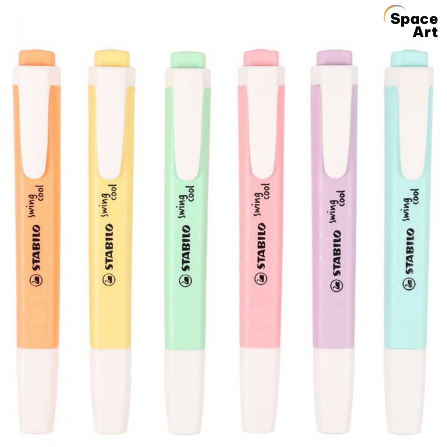 [Space Art Store][Chính hãng]Bút dạ quang Highlight STABILO Swing cool Pastel 275