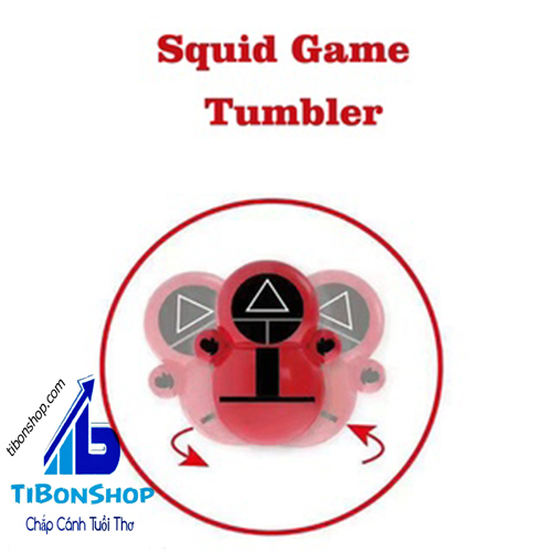 ĐỒ CHƠI LẬT ĐẬT MINI SQUID GAME, 5 con Lật Đật  CHO BÉ DỄ THƯƠNG