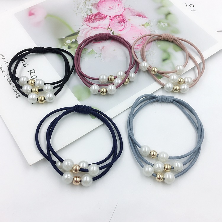 Dây cột tóc siêu xinh dây thun buộc tóc nữ Hàn Quốc hot trend