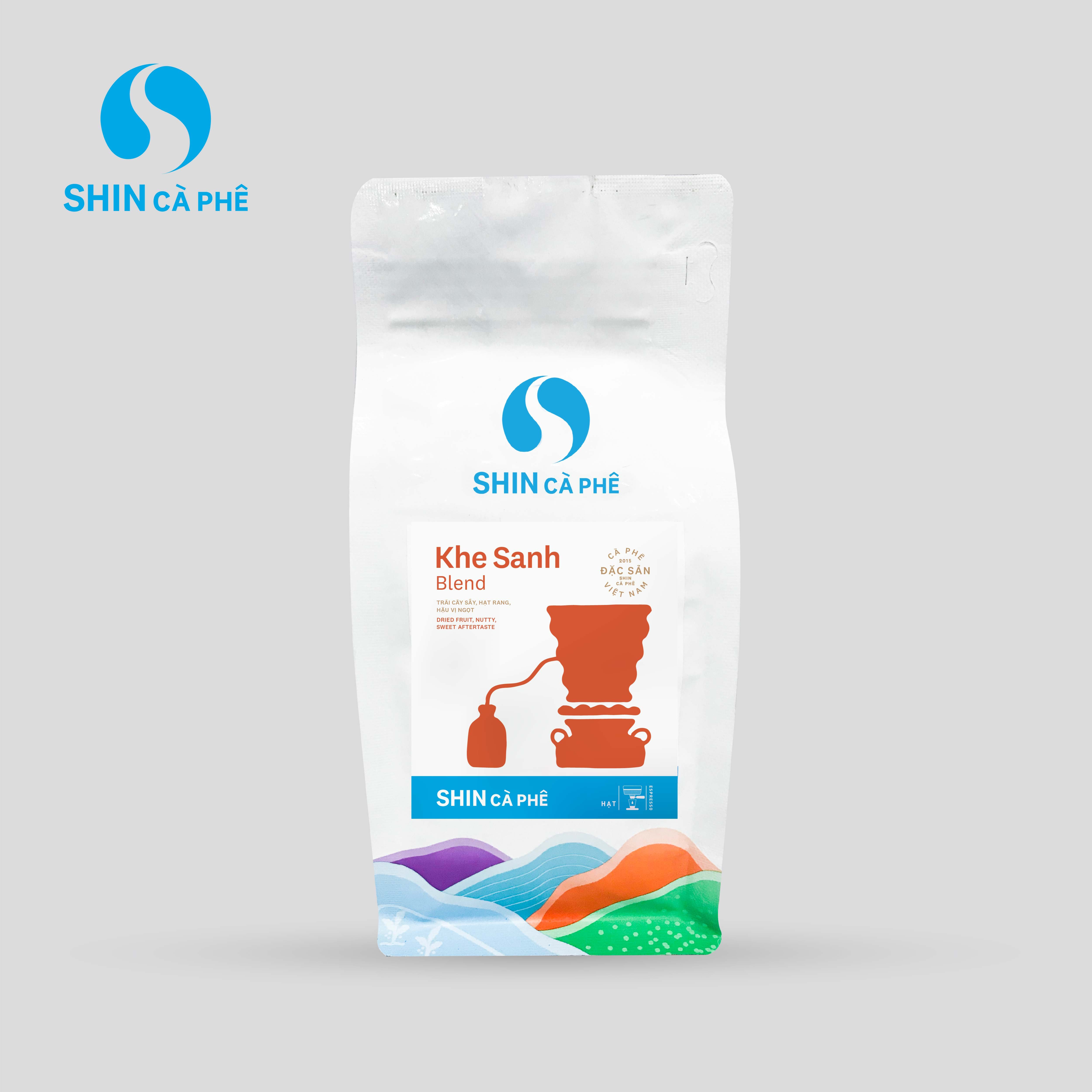 Combo Cà phê Espresso - SHIN Cà Phê - Cà phê đặc sản vùng miền - Gói 250g