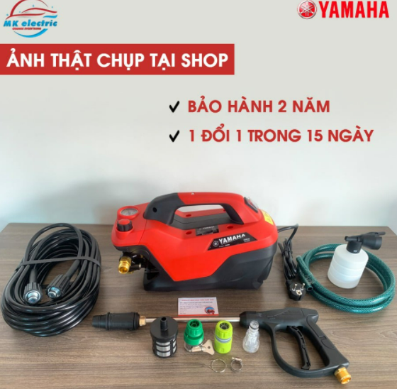 MÁY RỬA XE YAMAHA - có chỉnh áp