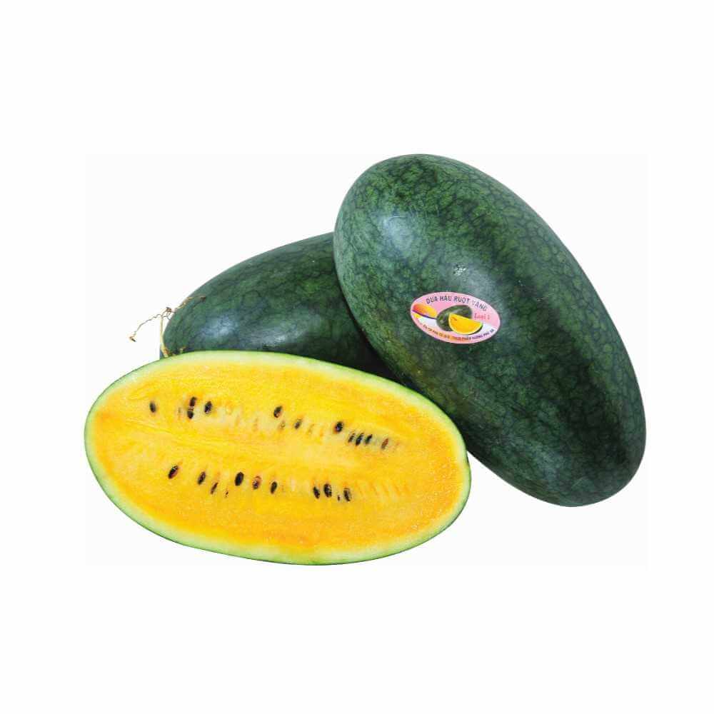 Hạt Giống Dưa Hấu Ruột Vàng (5 Hạt)