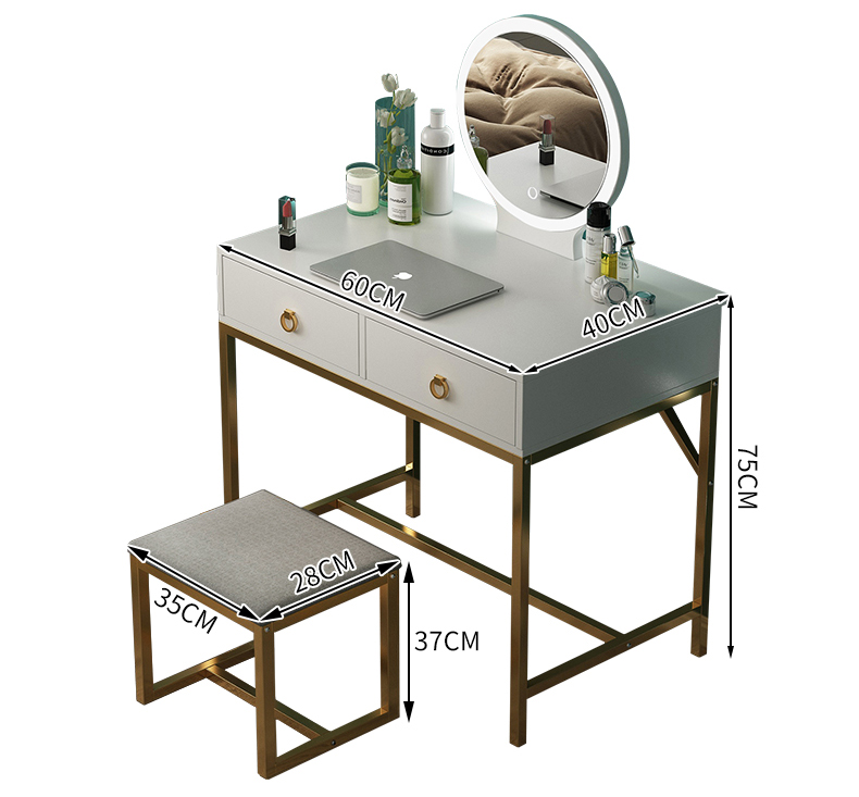 Dressing table bedroom small apartment dressing table storage