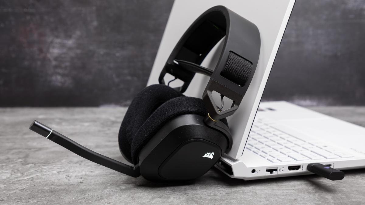 Tai nghe Corsair HS80 RGB Wireless (Hàng chính hãng, bảo hành 12 tháng)