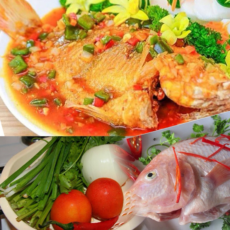 Cá Diêu Hồng mần sạch cấp đông 1kg (giao tphcm)