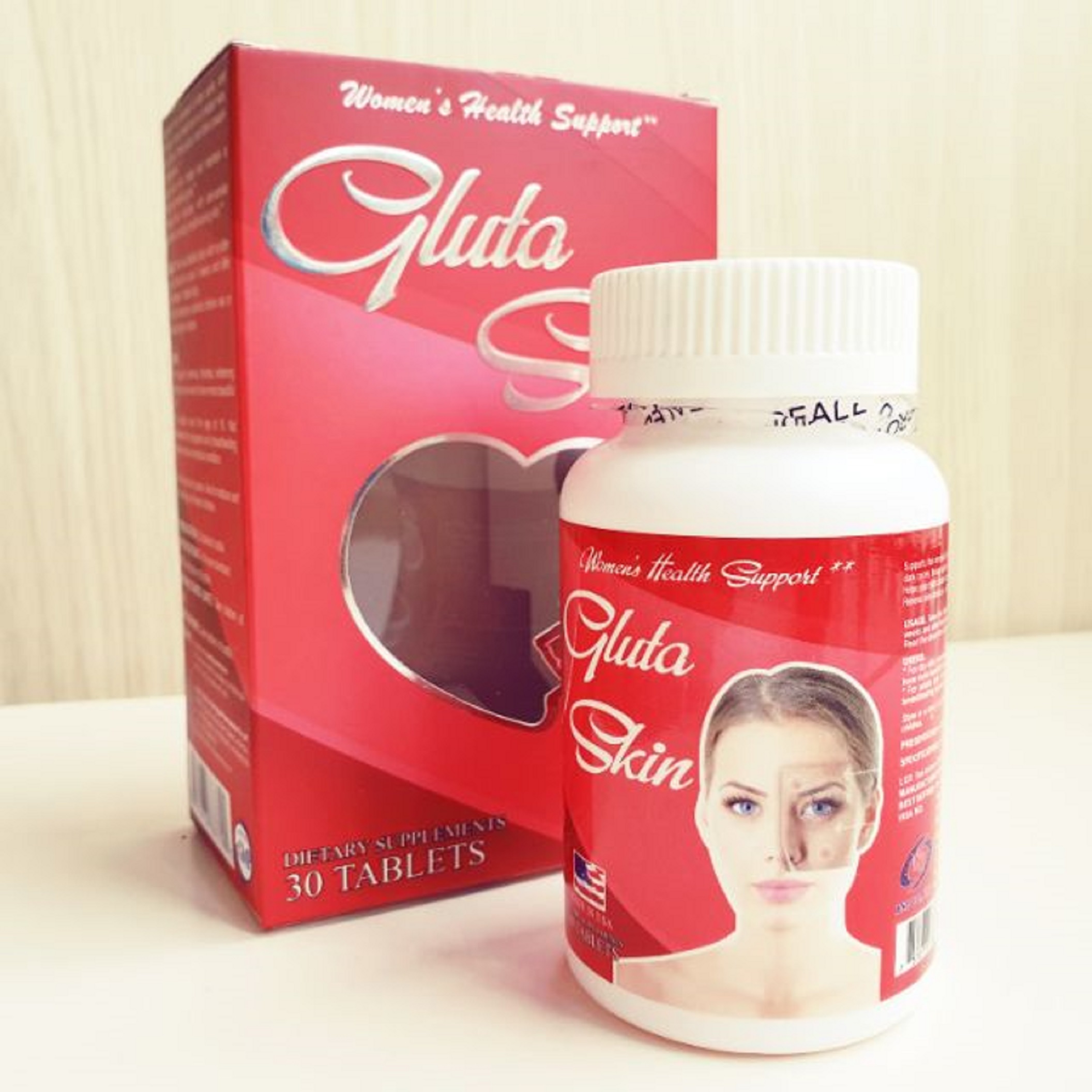 [CHÍNH HÃNG] GLUTA SKIN - LÀN DA TRẮNG SÁNG, MỊN MÀNG (HỘP 30 VIÊN)