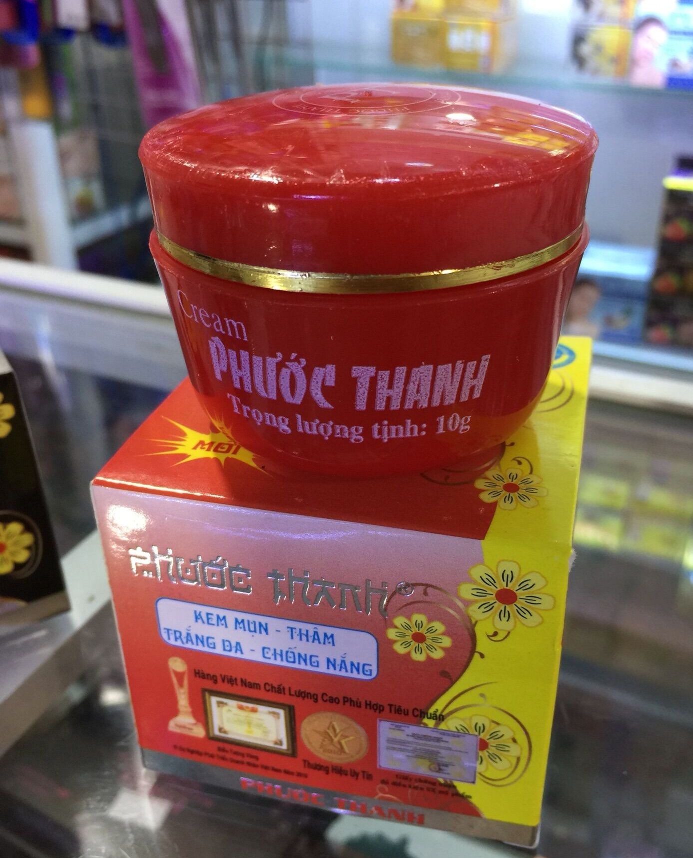 Kem Phước Thanh ( mụn, thâm, trắng da, chống nắng)10g
