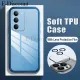 New Phone case Realme C71 C75 C75X Back cover Camera Protection Semi Transparent Soft Silicone Shockproof with Lens Protector Films For Realme C75 C75X C71 case. 