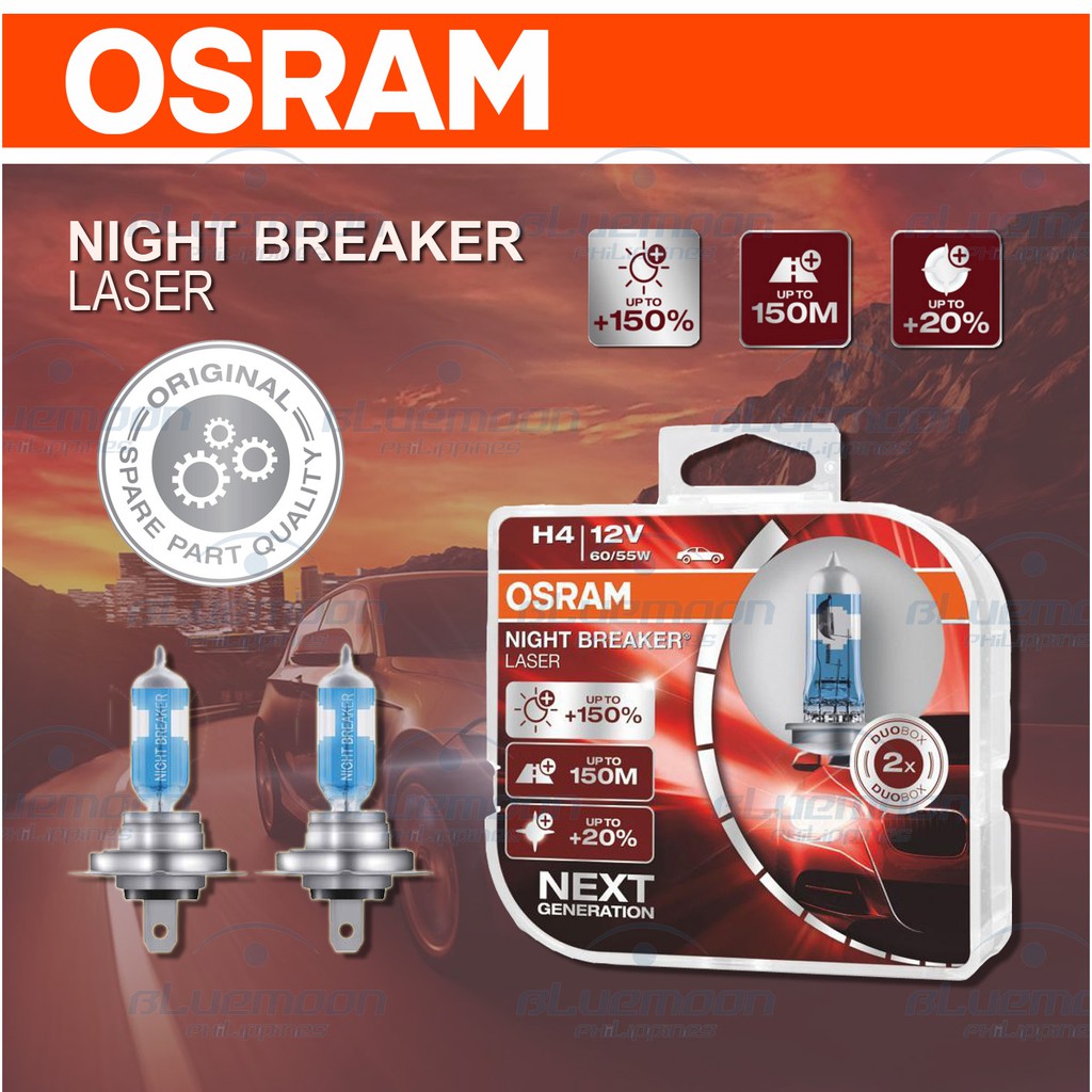 OSRAM Night Breaker Laser (Next Generation) H4