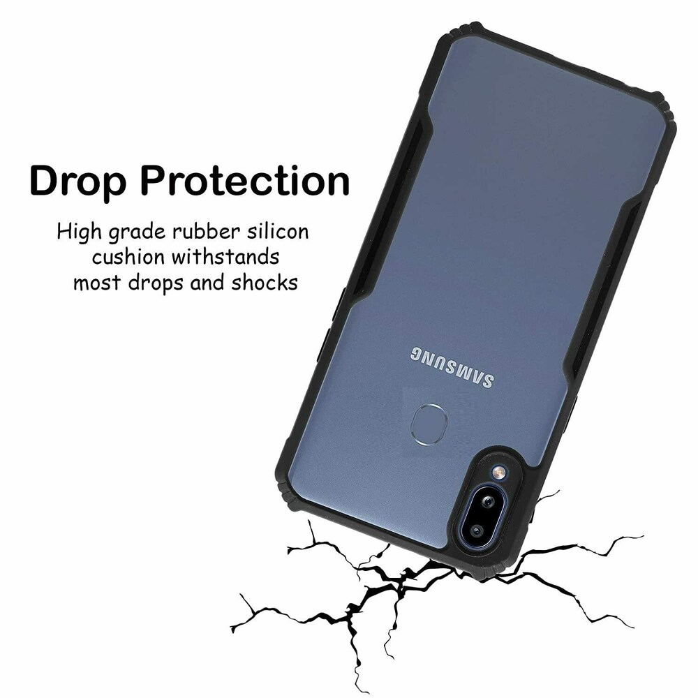 Transparent%20Back%20Cover%20Case%20with%20Black%20Border%20for%20Samsung%20Galaxy%20M20%20-%20Image%203