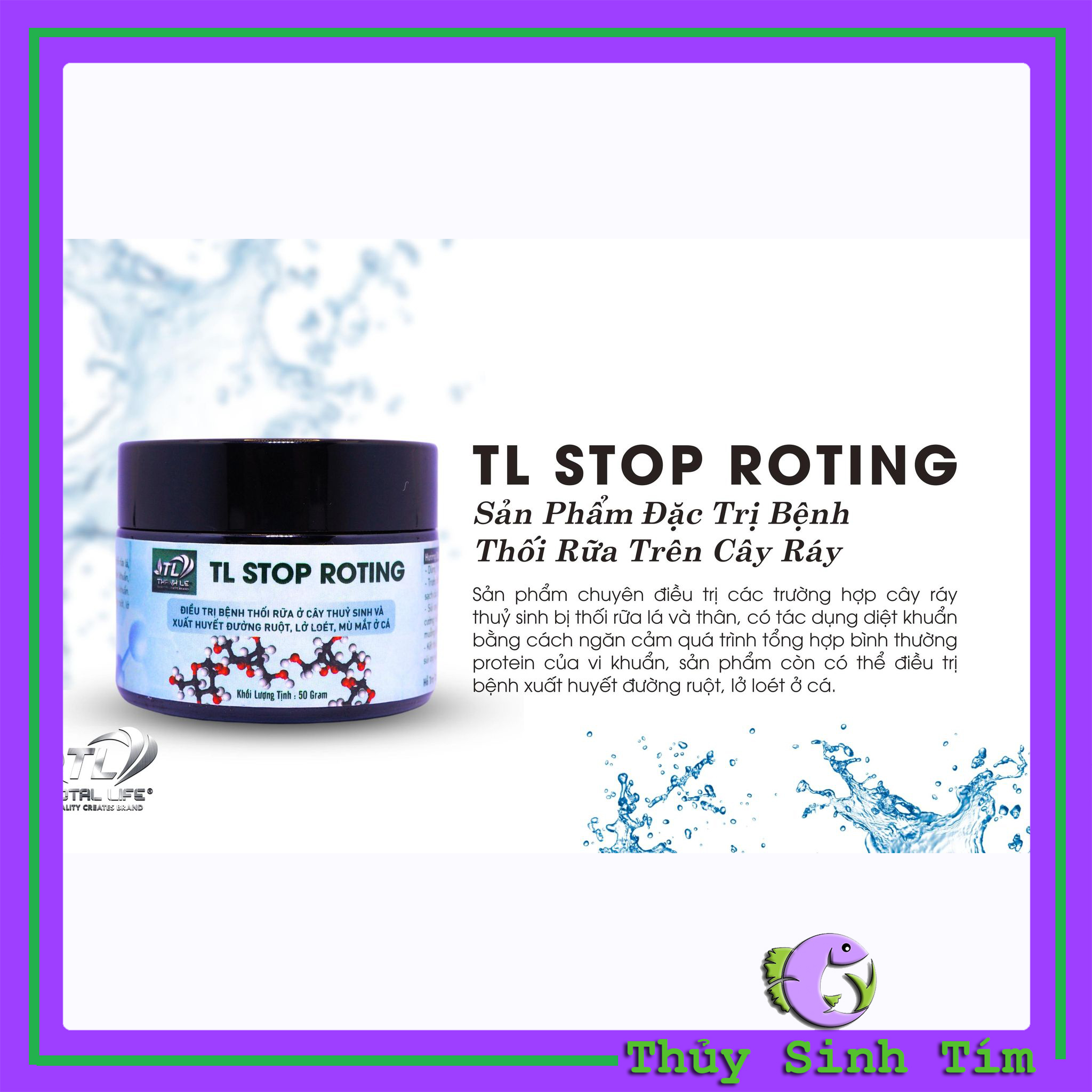 TL Stop Roting - Điều Trị Thối Nhũn Cây Thủy Sinh