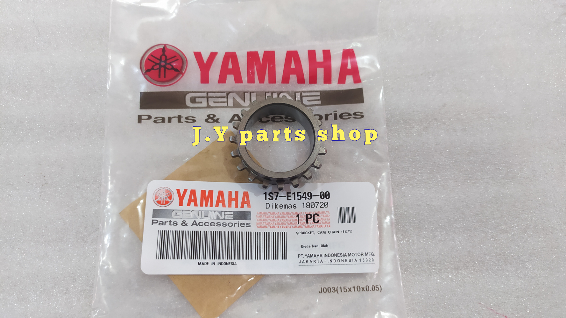 GIR GEAR GIGI SENTRIK RANTAI KETENG BAWAH KRUK KREK AS KIRI JUPITER MX 135 LAMA NEW 55S ORIGINAL